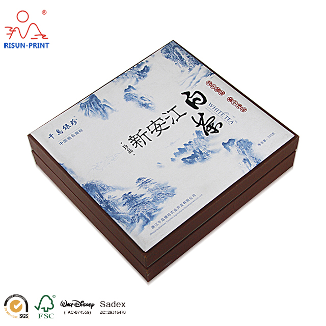 白茶茶葉禮品盒包裝旭升為廣大茶客喜愛的好茶制作茶葉禮盒